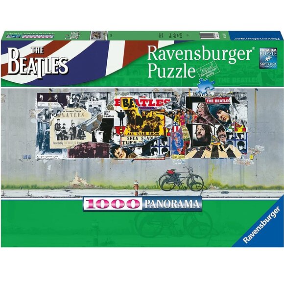 3/$118❤️new Ravensburger THE BEATLES ANTHOLOGY WALL Panorama Panoramic puzzle - Picture 1 of 9